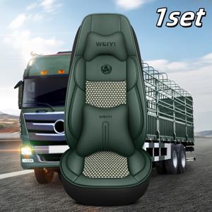 TEMU 싱글 시트 트럭 럭셔리 에디션 올시즌 아이스 슬리키 파이버 패브릭 카시트 커버, 유니버설 싱글 시트 트럭 쿠션 플랫 레이 트럭 시트 커버, 관리 및 세척이 쉬운, 패셔너블, 미적, 트렌디하고 편안한 카시트 커버, 트럭 전용 디자인