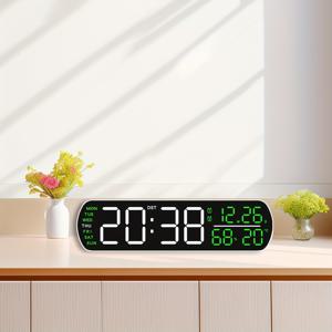 TEMU 이 제품은 책상용으로 설계된 대형 디지털 온도계 및 알람 시계입니다. 실내 온도 및 습도 측정을 가능하며, 밝기 조절이 가능한 LED 디스플레이, 스누즈 기능이 있으며 USB를 통해 연결할 수 있습니다. AA 배터리 3개가 필요합니다.