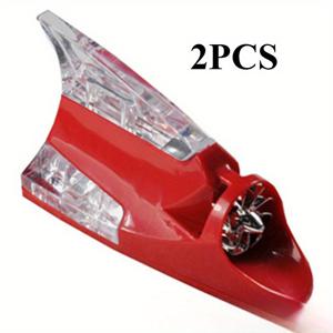 TEMU 2개 세트 상어 지느러미 안테나 탑 커버 - VOLKSWAGEN, TOYOTA 및 기타 차량 모델용 외부 장식 액세서리, 테일게이트 데코, 스포티한 디자인, 내구성 플라스틱 소재, 고품질 재질, 자동차 애호가를 위한 외관 개선