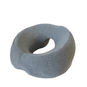 TEMU 인체공학적 O자형 마사지 베개 - 360° 휴식 지원, 연한 베이지 통기성 커버, 지퍼 클로저, 뷰티 침대 및 가정용으로 완벽, 현대적인 인체공학적 디자인, 손세탁 전용, 뷰티 침대 베개 | 인체공학적 베개 | 지퍼가 달린 베개커버, 마사지 베개|베개커버