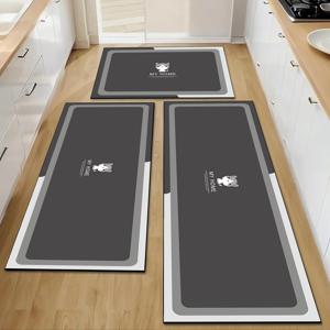 TEMU 새로운 패션을 연출하는 미니멀한 스타일의 회색 고양이 패턴의 규조토 카펫입니다. 두께는 3mm이며, 고급 규조토로 제작되어 주방에 적합합니다. 미끄럼 방지 기능이 있으며, 흡수력이 뛰어나고 부드러운 느낌을 제공합니다.