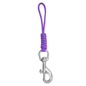 TEMU 1/싱글/316 스테인리스 스틸 헤비듀티 싱글 잠금 스냅 훅 & 브레이디드 랜야드 (컬러 코드) - 소금물/다이빙/로프 시스템, 스노클링, 수영용 - 분실 방지 안전 장비 (벨트, 조끼, 라이프와 호환 가능)|스노쿨링마스크