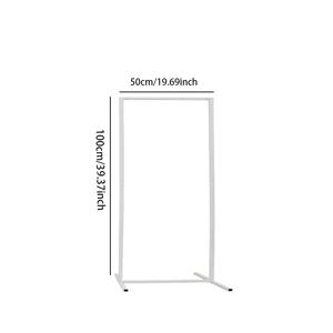 TEMU 1개 헤비듀티 금속 아치 프레임 - 튼튼한 곡선 아치와 견고한 베이스, 웨딩, 생일, 샤워, 파티 장식용 - 실내/야외 이벤트 아치웨이 프레임