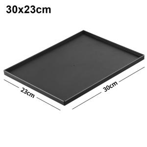 TEMU 새로운 블랙 프로젝터 트레이 1개, 1/4인치 나사산이 있는 범용 플라스틱 플랫폼 홀더, 삼각대 스탠드용으로 25X18 Cm 및 30X23 Cm 사이즈로 제공