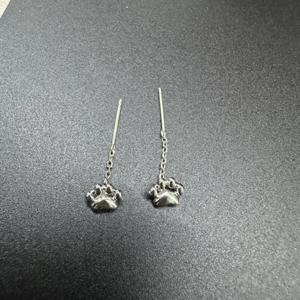 TEMU 귀여운 발바닥 귀걸이 한 쌍 - 친구를 위한 이상적인 선물, 데일리 출퇴근, 파티, 휴가, 뮤직 페스티벌 & 연회에 완벽, 우아하고 섹시한 스타일, 귀여운 귀걸이, 장난기 넘치는 디자인, 튼튼한 귀걸이