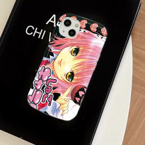 TEMU 아이폰 17, 16E, 16, 15, 14, 13, 12, 11 Pro Max Mini Air XR XS X 7 8 Plus 호환 애니메이션 S-Shugo C-Chara 폰 케이스, 충격 흡수 소프트 TPU 백 커버 특징.