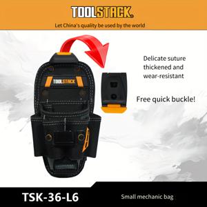 TEMU 새로운 목공 가방, 전기 기술자 공구 키트, 휴대용 보관 파우치, 옥스포드 원단 두꺼운 내마모성, 아버지, 형제, 정비공, 목수, 목공, 배관, 전기 기술자용