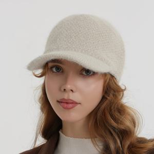 TEMU 1개 BYJUN 여성용 따뜻한 퍼지 트럭커 모자 - 겨울 & 봄용 플러시 베이스볼 캡, 얼굴 디자인, 조절 가능한 스냅백, 추운 날씨에 적합한 경량, 캐주얼 & 추수감사절 의상용 (어반 스타일)|볼캡|스냅백