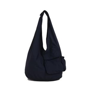 TEMU 일본 문화 나일론 토트백 - 대용량 솔리드 크로스바디/숄더백, 초승달 디자인, 핸드백, 여행 및 일상용, 내구성과 다용도 캐리백