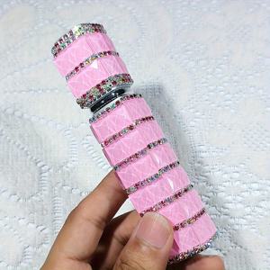 TEMU 우아한 라인스톤 장식이 있는 10-12ml 향수 아토마이저, 다양한 색상 제공
