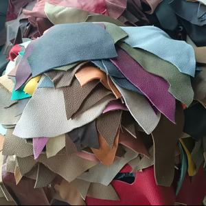 TEMU 다양한 랜덤 색상의 진짜 소가죽 스크랩 한 패키지, 핸드크래프트용 - 다양한 색상, DIY 가죽 핸드크래프트, 키체인, 다이어리 커버, 지갑용