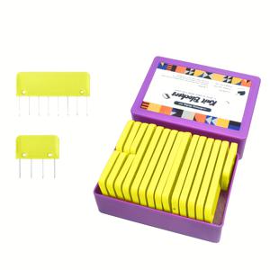 TEMU 20개 브레이드 블로킹 콤, 조절 가능한 스웨터 모양 바늘, DIY 수제 직조 도구, 스카프 숄 블로킹 바늘, 내구성 있고 녹슬지 않는