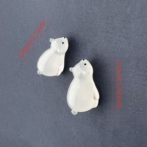 TEMU 새로운 야광 북극곰 창의적인 냉장고 자석 2개 세트. 집의 주방, 사무실 화이트보드, 냉장고 및 주방 장식에 적합합니다. 친구와 사랑하는 사람들을 위한 발렌타인데이 선물로 완벽합니다.