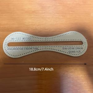 TEMU DIY 지갑 만들기 1개 아크릴 가죽 템플릿 패턴 - DIY 핸드메이드 야구공 동전지갑 & 가죽 가방 템플릿 - 정밀 아크릴 스텐실, 가죽공예, 지갑, 가방, 공예 프로젝트용