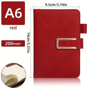 TEMU X 9.5cm 포켓 사이즈 미니 노트북, 매트 블랙 소프트 커버, 학문적 격자선 디자인. 여행자, 작가, 사무용품 및 선물 아이디어에 이상적인 휴대용 필기 저널