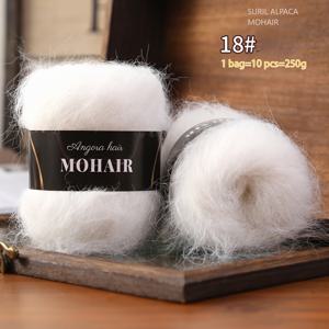 TEMU 알파카 털실, 생생한 멀티컬러 실, 코바늘 뜨개질 털실, 스타일리시한 스웨터, 레이스 가디건, 스카프, 모자, 숄, 공예 및 패션 액세서리 제작을 위한 수제 뜨개질 재료. 각 볼에는 알파카 15%, 30% 함유.