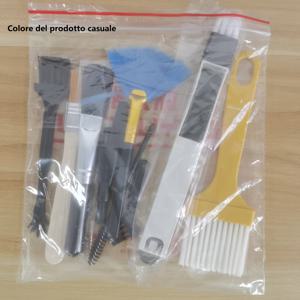 TEMU 멀티헤드 휴대폰 및 컴퓨터 키보드 청소 브러시, 노트북 키보드 틈새 청소용 다용도 청소 도구, 이어폰 및 모공 청소를 위한 부드럽고 단단한 브러시 조합