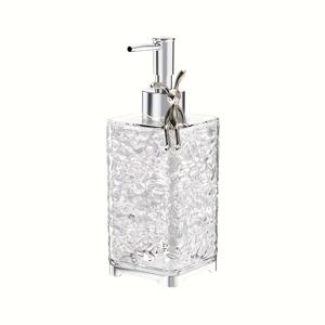 TEMU 1개 투명 럭셔리 샴푸 디스펜서 (작은 토끼 디자인) - 재사용 가능 & 누수 방지 비누 용기, 내구성 있는 플라스틱 다목적 펌프 병 (바디워시, 메이크업 리무버, 소독제용), 전기 불필요, 욕실 및 주방 정리함, 장식 펌프 메커니즘, 투명 디자인, 리필 가능, 튼튼한 구조, 가정용 오거나이저