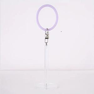 TEMU 인체공학적 손잡이가 있는 휴대용 실 볼 홀더 - 내구성 있는 플라스틱 프렌치 스타일 마카롱 컬러 팔레트, 뜨개질 & 크로셰용, 초보자 및 전문가용 휴대용 공예 도구, 배터리 불필요, 재미있는 디자인, 견고한 구조, 공예 애호가를 위한 액세서리, 수제 느낌, 고품질 소재, DIY 공예가용