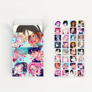 TEMU 92장의 카드 상자, ALIENSTAGE 애니메이션 캐릭터 카드 - 장난감 및 게임 - 수집 가능한 피규어 & 액세서리 - 데이, 생일, 할로윈, 크리스마스에 이상적인 선물, 수집용 카드, 트레이딩 카드, 포토카드, 애니메이션 카드