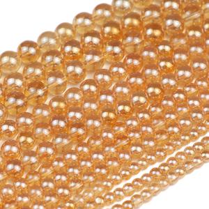 TEMU 다양한 사이즈, 호박색 미세한 질감 매끄러운 표면 라운드 스페이서 비즈, 구멍 있는 스톤 주얼리 만들기 DIY 팔찌 목걸이 홈 데코 공예 액세서리 수제 장식품 균일한 형태 정교한 마감|인테리어소품
