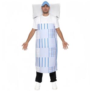 TEMU 병원 침대 퍼포먼스 바디슈트 파티 코스프레 의상 유머 코스튬 할로윈