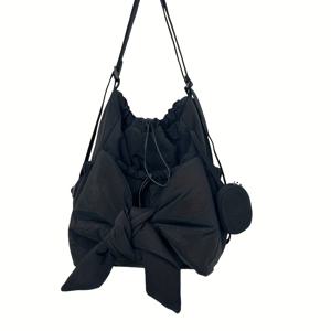 TEMU 여성용 대형 토트백 - 일본 & 한국 스타일 호환, 조절 가능한 드로스트링 스트랩, 내구성 나일론 핸드백, 스냅 잠금, 그레이//, 캐주얼 & 여행용|여행용크로스백|스트링백팩