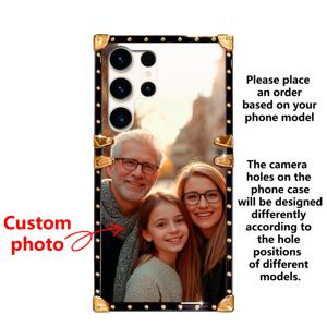 TEMU 휴대폰 케이스 - 1개의 맞춤 사진 이미지 휴대폰 케이스, 완전 랩핑, 충격 방지, 트렌디한 브랜드, 스타일리시, 가족에게 적합, 기념, 친구 사진 선물