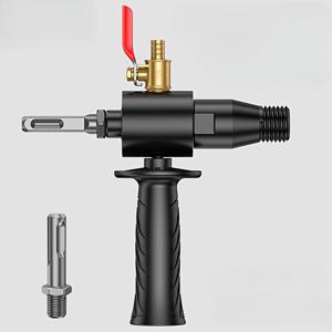 TEMU 1세트 전기 해머 어댑터, SDS-PLUS/스퀘어 드릴 비트 어댑터, 연결 막대 도구가 있는 워터 드릴 추가 장치 전기 해머 물 주입 변환기, M22 나사산 라운드 샹크 변환기, 전기 해머 SDS-PLUS/스퀘어 핸들용