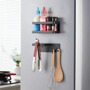 TEMU 2개/세트 - 벽걸이 금속 자석 우산걸이, 일본 스타일 우산걸이, 현대식 긴 손잡이 접이식 우산 보관대, 냉장고, 현관 등에 적합. 크리스마스, 설날, 겨울철에 완벽한 제품|정리함