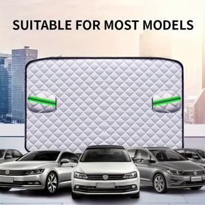 TEMU 사계절 차량 선 차단 열차단 선쉐이드 커튼 앞유리 방한 커버 눈 커버 차량 커버 눈 방패 추수감사절 선물