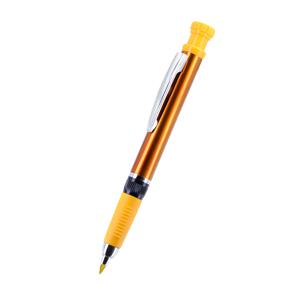 TEMU 2-In-1 원목 목공 연필 (1.2mm 연필심 포함, 연필깎이 내장형), 마킹 및 깊은 구멍 메카니컬 펜슬에 적합.