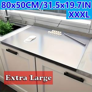 TEMU *20/ 28*20/23.6*20/23.6*15.7/20*15.7/15.7*12인치, 스테인리스 스틸 도마, 주방 필수 아이템, 다양한 용도에 적합 - 세척 및 보관이 쉬움, 훌륭한 크리스마스 선물, 주방 장식 및 액세서리