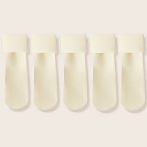 TEMU 여성용 벨벳 스노우 삭스 5켤레 세트. 따뜻하고 포근한 겨울용 삭스입니다. 부드럽고 따뜻하며 마찰 및 필링을 방지하도록 설계되었으며, 단색으로 편안함과 다용도로 사용할 수 있어 추운 날씨에 적합합니다.