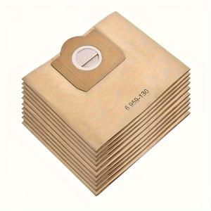 TEMU WD3 WD3200 WD3300 WD3500P MV3 SE4001 SE4002 호환 진공 청소기 먼지 봉투 교체용 10개입 | 모델 6.959-130 NT20 NT25 NT30 호환, 종이 재질