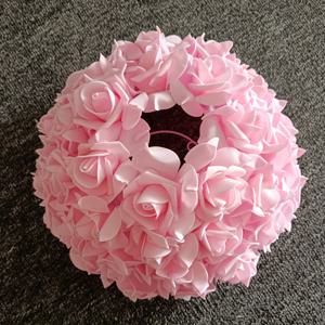 TEMU 12.6인치 모던 핑크 장미 꽃 램프 쉐이드 - 금속 브래킷 포함, 패브릭 전구 디퓨저, 테이블 램프, 데스크 램프 호환 - 우아한 장미 꽃잎 조명