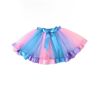 TEMU 사랑스럽고 아름다운 발레 댄스 튜튜 스커트, 플레어 하프 스커트