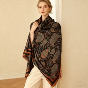 TEMU 스프링, 여름, 가을에 잘 어울리는 스타일리시하고 다재다능한 롱 스카프. 해변 숄로도 완벽합니다.