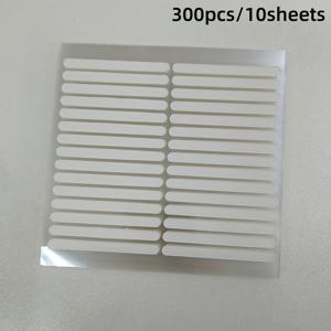 TEMU 300개/10장 네일 디스플레이 테이프, 네일 테이프, 네일 디스플레이 테이프 (네일 라벨용) 네일 디스플레이 테이프, 양면 테이프, DIY 네일 디스플레이 디자인용, 발, 손, 네일 케어 도구 및 액세서리