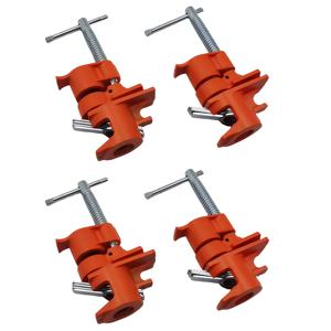 TEMU 2개/4개 조절 가능한 금속 파이프 클램프 - 목공, DIY 프로젝트 및 조립 작업용 내구성 있는 파이프 그립, 안전한 클램핑을 위한 견고한 구조, 파이프 클램핑 솔루션|조절 가능한 파이프 홀더|내구성 있는 금속 클램프, 목공용 파이프 클램프