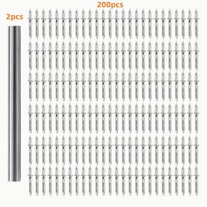 TEMU 202 금속 양방향 베이스보드 못, 원목 양방향 하드웨어 못, 무흔 베이스보드 못, 베이스보드에 적합