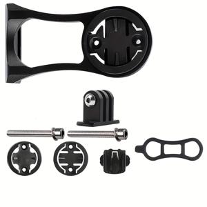 TEMU 산악 자전거 및 로드 자전거 컴퓨터 베이스, 자전거 확장 브래킷, 컴퓨터 홀더, 라이트 브래킷, 조명 장비 추가, 사이클링 장비 추가, 배터리 없음