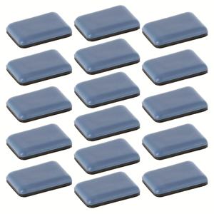 TEMU 16개 직사각형 자가 점착 가구 슬라이더 세트, 슬라이딩용 사각 패드, 가정용 테이블 및 의자 다리, 주방 테이블 모서리, 충돌 방지, 바닥 보호를 위해 설계되었으며 가구 및 카펫에 적합합니다.