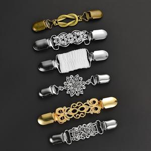 TEMU 여성 빈티지 스웨터 칼라 클립 6개, 레트로 가디건, 숄 스카프, 여성 드레스 셔츠