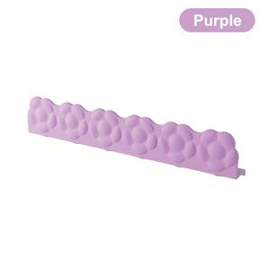 TEMU 조절 가능한 흡착 컵 실리콘 싱크 스플래시 가드 & 방수 보드 - 헤비듀티 배수 방지막, 욕조/샤워/ 스토퍼, 간편 설치 스플래시 배리어 (싱크대 및 욕조 호환) - 내구성 있는 욕실 액세서리|싱크대수전