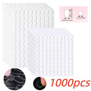TEMU 1000개 투명 방수 탈부착 양면 접착 퍼티 - 강력 접착력, 벽, 포스터, 풍선, 파티 장식용 (PVA 호환, DIY 공예, 임시 수리용) - 무손상
