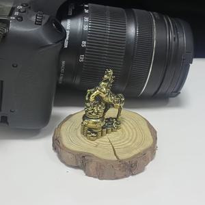 TEMU 빈티지 황동 수집용 피규어 | 중국 전통 풍요의 말 장식, 가정용으로 적합, 다양한 방 유형 및 휴일에 이상적