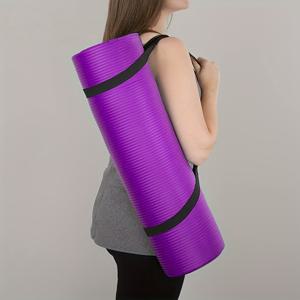 TEMU 1개 헤비듀티 저항 밴드 - 모든 요가 매트 호환, 스택 가능한 레벨, 풀, 스트레칭, & 근력 훈련용 - 땀을 흘릴 만한 내구성 강한 운동용 밴드, 헬스장, 요가 스튜디오, 피지컬 트레이닝용