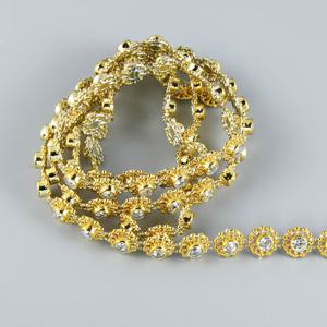 TEMU 길이 90cm/35.47인치, 너비 1.0cm/0.39인치, ABS 플랫백 모조 진주와 0.5cm/0.2인치 라운드 라인스톤 체인, 웨딩 의상 케이크 장식용 레이스 트림