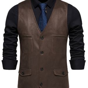 TEMU 새로운 스타일 해외 무역 트렌디 유럽 및 미국 V넥 싱글 브레스트 코트 조트